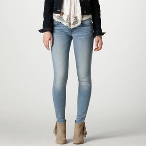 American Eagle Super Stretch Light Wash Jeggings
